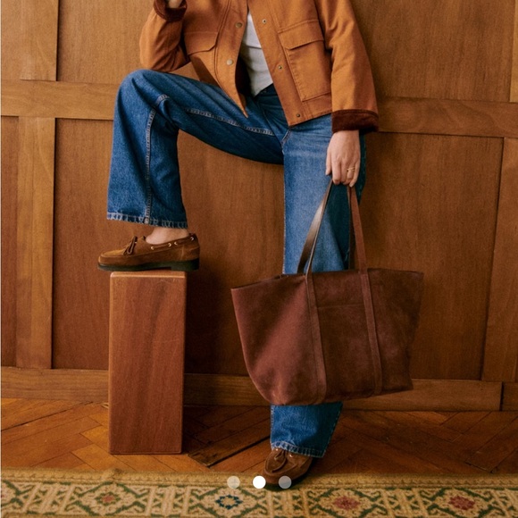 Sezane Gabin Bag Chocolate - Size TU - Picture 9 of 9